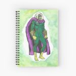 Mysterio Watercolor Spiral Notebook Bloc note