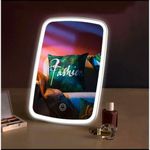 product_image_name-Generic-Miroir de cosmétique à LED blanc avec chargement USB phare de mirire , miroir de Cosmétique à LED-4