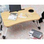 product_image_name-Generic-Table pliante en bois pour ordinateur portable sur canapé ou lit Plateau de travail polyvalent pour petit-déjeuner et lecture, table d'ordinateur portable-2