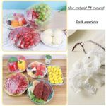 product_image_name-Generic-100 PCS Sacs de des aliments réutilisables- Sacs en Plastique étirables étanches-2