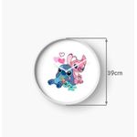 product_image_name-Generic-Stitch And Lilo Stitch Angel Love Wall Clock Decoration For House & Rooms-3