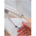 product_image_name-Generic-حقيبة مكياج البقرة السوداء شفافة ومقاومة للماء سعة كبيرة للنساء-5