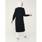 product_image_name-Modanisa-Sweat ras du cou - Noir - Refka Basic.-4