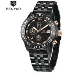 product_image_name-Benyar-Montre Chronographe – BY- R-51098 Noir Gold- originale-5
