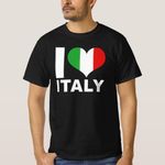product_image_name-Generic-I Love Italy Heart Flag Italy T-Shirt unique design - t shirt tres bon qualite-1