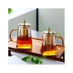 product_image_name-Generic-إبريق شاي زجاجي مع مصفاة قابلة للإزالة من الفولاذ المقاوم للصدأ-1