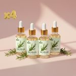Bio Pack x4 Huile de Romarin 30 ml Hydratation et Nutrition
