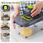 product_image_name-Generic-Coupe-Légumes Multifonctionnel avec Panier – Hachoir Manuel pour Fruits, Pommes de Terre et Carottes, Râpe de Cuisine Pratique-4