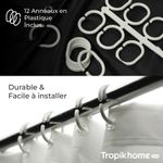 product_image_name-Generic-مجموعة مكونة من ستار حمام 180*200سم + سجادة دش 50*80سم-3