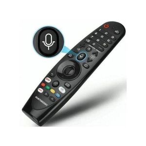 Télécommande intelligente pour téléviseur avec fonction vocale et pointeur - Remplacement magique