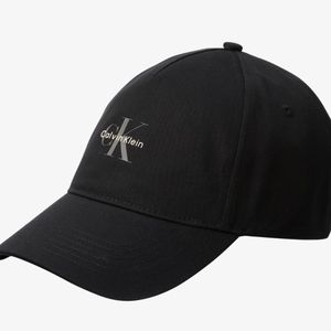 Calvin Klein Monologo Printed Baseball Homme Casquettes Noir