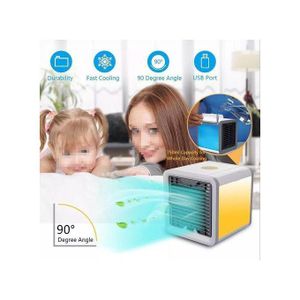 Refroidisseur d'Air Ventilateur évaporatif d'Air Humidificateur et Purificateur