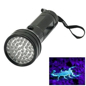 LED UV lampe de poche, Blacklight lampe torche, pour Camping Scorpion Détecteur Hunter Finder
