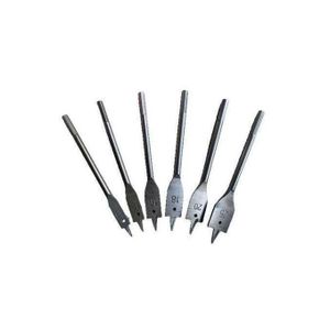 Lot de 6 Forets Plats à Bois Ingco – Acier Haute Résistance (10 à 25 mm)