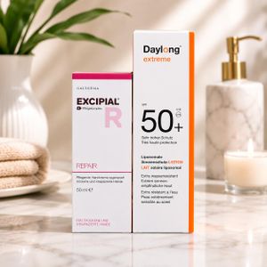 Pack Protection Solaire & Réparation EXCIPIAL Repair 50 ml  +Soin Complet de la Peau