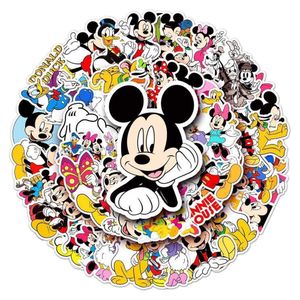Stickers Disney Mickey Mouse Donald Duck Minnie Kawai Cute Cartoon Anime 30Pcs