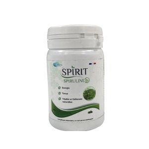 AB Spirit Spiruline Bio pour Énergie, Tonus et Défenses Naturelles - 240 Comprimés