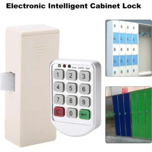 ACM Serrure Électronique Intelligente pour Armoires et Casiers - Sécurité par Code PIN