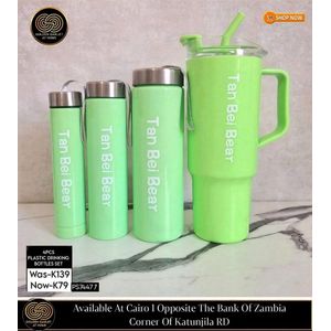 زجاجات وكوب السفر للمشي والتخييم