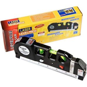 Niveau laser multifonction avec ruban à mesurer – Installation facile et précise pour photos, étagères et plus