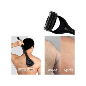 Rasoir Polyvalent pour Hommes – Spécial Dos, Épaules et Corps, Confort Maximum