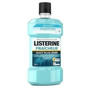 Listerine Bain de Bouche Fraicheur Gout Plus Léger 500ml