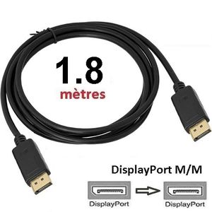 Aisens Câble DisplayPort 1.2 M/M 2m Périphériques Aisens Maroc