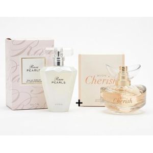Avon Parfum Femme Rare Pearls + Cherish - 50ml Longue Tenue Élégant & Floral