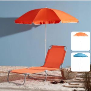 Parasol de Plage Portable avec Protection UV pour jardin et en Plein Air et Camping 170x180cm ( colleur aléatoire )