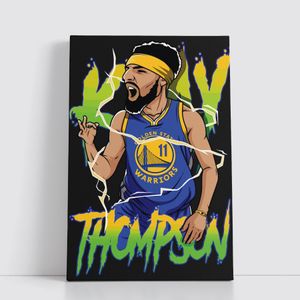 Asian Planet Tableau NBA sur Toile – Affiche Murale 25x40 cm avec Equipes et Joueurs Legendaires du Basket 335