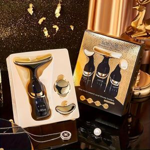 Appareil de Beauté 3 Modes – Masseur Visage, Cou et Yeux pour Soins de la Peau