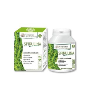 Complemax Spiruline + Vitamine C 400mg 100 Gelules