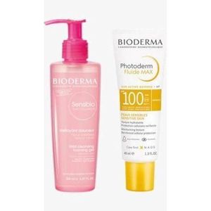 Bioderma Photoderm Max Crème Invisible Spf 100 – 40 Ml + Sensibio Gel Moussant (200ML.)