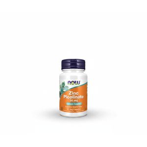 Now Zinc Picolinate 50mg - 60 Gélules Végétariennes pour 60 Portions - Complément Minéral Essentiel pour Soutien Immunitaire et Santé Générale