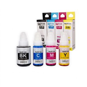 Refill Ink Printer  4 Bouteilles d'encre compatible avec Canon PIXMA G1400/G1410/G1411/G2410/G2400/G2411/G3400/G3410/G3411/G4400/G4411