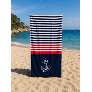 A3 HOME Serviette de Plage - 68x160 - Boughaz