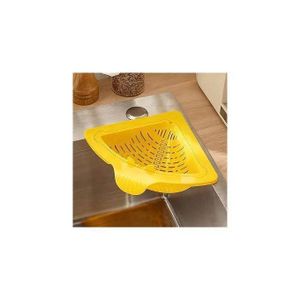 Panier Filtrant d’Évier Triangulaire – Égouttoir d’Angle Multifonction ( 3 pièces)