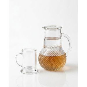 Ensemble Carafe et Verre "Pineapple"