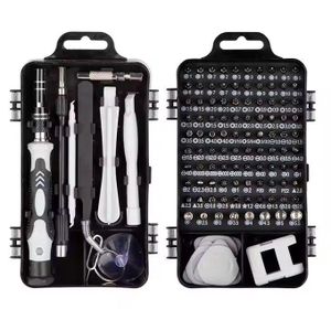 Kit Tournevis de Précision 115 en 1 – Mini Outils de Réparation Multifonction
