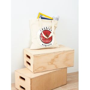 حقيبة يد قطن كلاسيكية من لاراش موروكو فينتاج