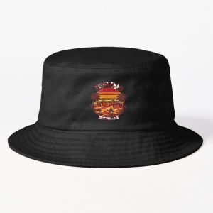 Morocco Vintage Retro Sunset T-Shirt - Moroccan Desert Camel Vibes Chapeaux Bob   avec design unique   