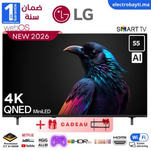 LG تلفزيون ذكي LED بحجم 50 بوصة - UHD 4K - 50NANO80A6A - NanoCell AI