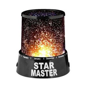 Star Master Projecteur LED avec ciel étoilé et lune, lampe rotative,  ambiance romantique, idéal pour la chambre d'un enfant ou comme cadeau à  prix pas cher