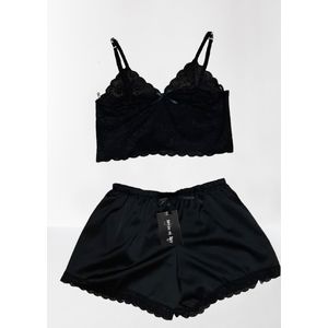 Deux piece noir 2025 dentelle