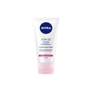 NIVEA نيفيا نوريشينج كومفورت للعناية النهارية للبشرة الجافة، عامل حماية من الشمس 15، 50 مل