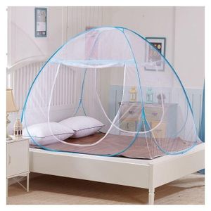 Moustiquaire Tente Dôme Pliable et Autoportante pour Lit Double – Barrière Anti-Insectes Respirante, Idéale pour Camping, Maison et Voyages