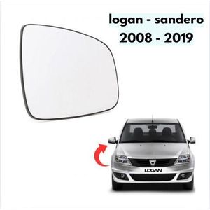 General Glace rétroviseur droit DACIA LOGAN - SANDERO (2008-2016).