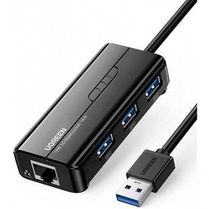 Adaptateur Ugreen Aliminium USB 3.0 vers RJ45 Ethernet gigabit (50922) prix  Maroc