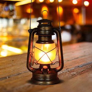 Lampe Lanterne Vintage LED – Style Pétrole Rétro pour Décoration et Extérieur