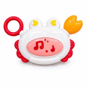 SHUN LONG Crabe Musical Éducatif pour Bébé 18+ Mois – Jouet Interactif avec Sons, Lumières et Activités Sensorielles – Cadeau Idéal Enfant